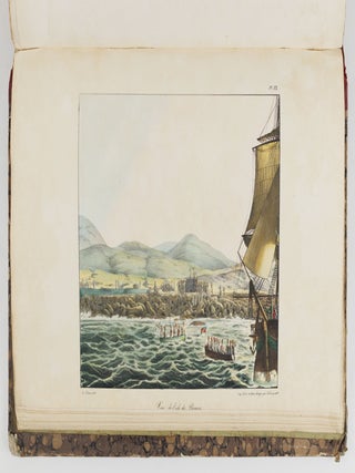 Voyage pittoresque autour du monde, avec des portraits de sauvages d'Am&eacute;rique, d'Asie, d'Afrique, et des iles du Grand Ocean; des paysages, des vues maritimes, et plusieurs objets d'histoire naturelle; Accompagn&eacute; de Descriptions par M. le Baron Cuvier, et M. A. de Chamisso, et d'Observations sur les cr&acirc;nes humains par M. le Docteur Gall. Par M. Louis Choris, Peintre BOUND WITH Vues et paysages des R&eacute;gions &Eacute;quinoxiales, recueillis dans un voyage autour du monde, par Louis Choris avec une introduction et un texte explicatif