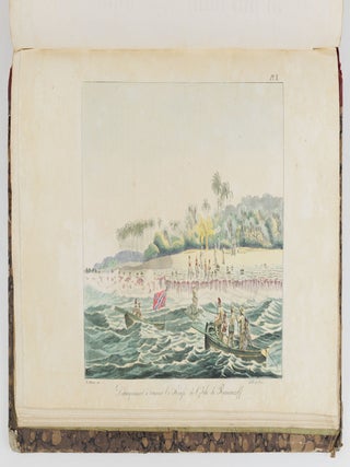 Voyage pittoresque autour du monde, avec des portraits de sauvages d'Am&eacute;rique, d'Asie, d'Afrique, et des iles du Grand Ocean; des paysages, des vues maritimes, et plusieurs objets d'histoire naturelle; Accompagn&eacute; de Descriptions par M. le Baron Cuvier, et M. A. de Chamisso, et d'Observations sur les cr&acirc;nes humains par M. le Docteur Gall. Par M. Louis Choris, Peintre BOUND WITH Vues et paysages des R&eacute;gions &Eacute;quinoxiales, recueillis dans un voyage autour du monde, par Louis Choris avec une introduction et un texte explicatif