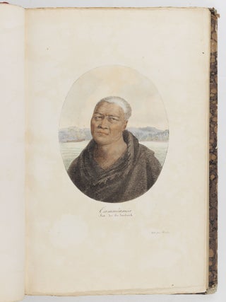 Voyage pittoresque autour du monde, avec des portraits de sauvages d'Am&eacute;rique, d'Asie, d'Afrique, et des iles du Grand Ocean; des paysages, des vues maritimes, et plusieurs objets d'histoire naturelle; Accompagn&eacute; de Descriptions par M. le Baron Cuvier, et M. A. de Chamisso, et d'Observations sur les cr&acirc;nes humains par M. le Docteur Gall. Par M. Louis Choris, Peintre BOUND WITH Vues et paysages des R&eacute;gions &Eacute;quinoxiales, recueillis dans un voyage autour du monde, par Louis Choris avec une introduction et un texte explicatif