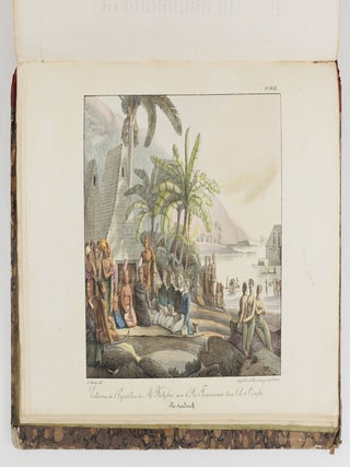 Voyage pittoresque autour du monde, avec des portraits de sauvages d'Am&eacute;rique, d'Asie, d'Afrique, et des iles du Grand Ocean; des paysages, des vues maritimes, et plusieurs objets d'histoire naturelle; Accompagn&eacute; de Descriptions par M. le Baron Cuvier, et M. A. de Chamisso, et d'Observations sur les cr&acirc;nes humains par M. le Docteur Gall. Par M. Louis Choris, Peintre BOUND WITH Vues et paysages des R&eacute;gions &Eacute;quinoxiales, recueillis dans un voyage autour du monde, par Louis Choris avec une introduction et un texte explicatif