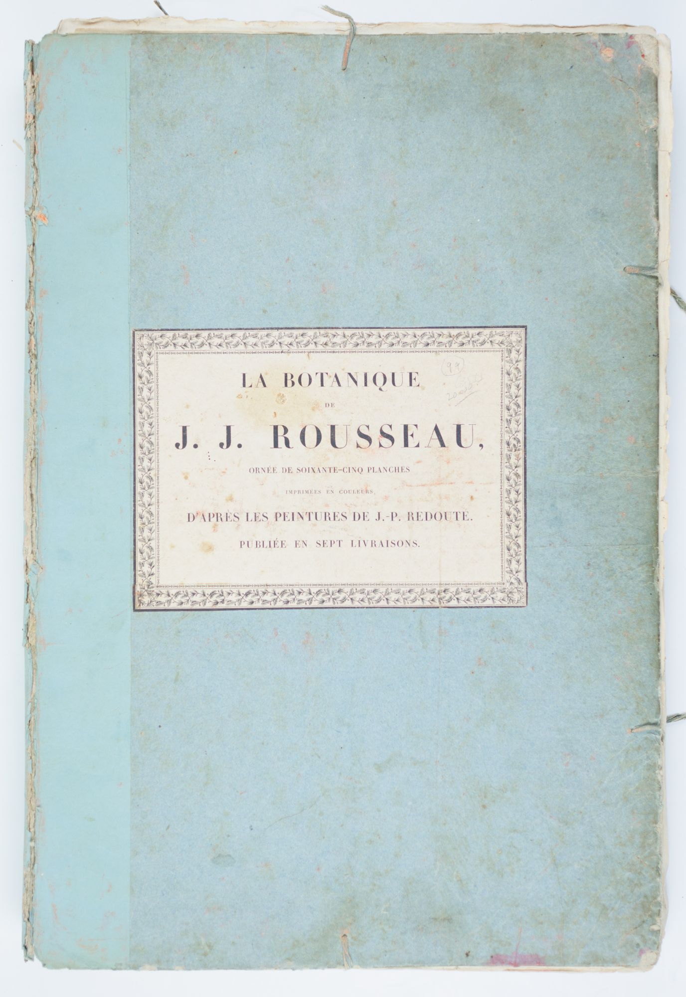 Rousseau's Botanical Letters | AraderBooks