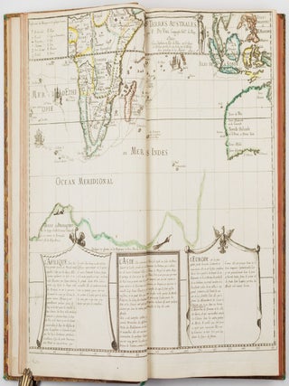 Cartes de geographie Les plus Nouvelles et les plus fideles, Auecque leurs Diuisions R&eacute;gulieres, qui marquent les Bornes des Estats selon les derniers Trait&eacute;s de Paix. Par P. du-Val G&eacute;ographe Ordinaire du Roy