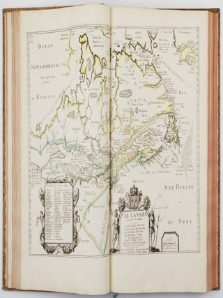 Cartes de geographie Les plus Nouvelles et les plus fideles, Auecque leurs Diuisions R&eacute;gulieres, qui marquent les Bornes des Estats selon les derniers Trait&eacute;s de Paix. Par P. du-Val G&eacute;ographe Ordinaire du Roy