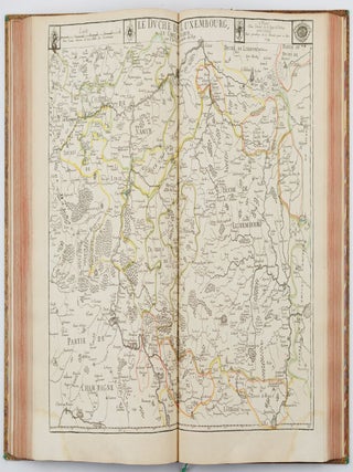 Cartes de geographie Les plus Nouvelles et les plus fideles, Auecque leurs Diuisions R&eacute;gulieres, qui marquent les Bornes des Estats selon les derniers Trait&eacute;s de Paix. Par P. du-Val G&eacute;ographe Ordinaire du Roy
