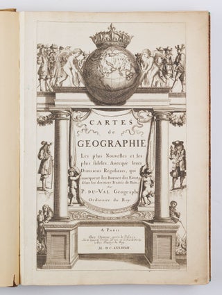 Cartes de geographie Les plus Nouvelles et les plus fideles, Auecque leurs Diuisions Régulieres, qui marquent les Bornes des Estats selon les derniers Traités de Paix. Par P. du-Val Géographe Ordinaire du Roy