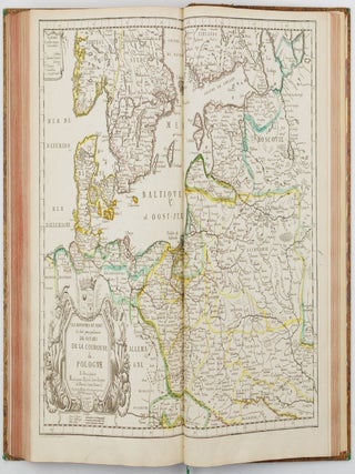 Cartes de geographie Les plus Nouvelles et les plus fideles, Auecque leurs Diuisions R&eacute;gulieres, qui marquent les Bornes des Estats selon les derniers Trait&eacute;s de Paix. Par P. du-Val G&eacute;ographe Ordinaire du Roy
