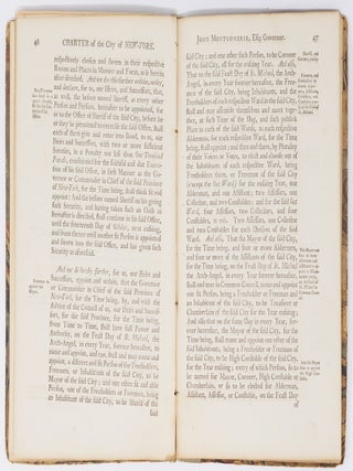 The Charter of the City of New-York