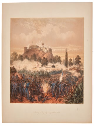 The war between the United States and Mexico illustrated, embracing pictorial drawings of all the principal conflicts, by Carl Nebel, author of "A picturesque and arch&aelig;ological voyage in Mexico," with a description of each battle, by Geo. Wilkins Kendall, author of "The Texan Santa F&eacute; expedition," etc., etc.