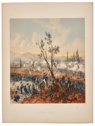 The war between the United States and Mexico illustrated, embracing pictorial drawings of all the principal conflicts, by Carl Nebel, author of "A picturesque and arch&aelig;ological voyage in Mexico," with a description of each battle, by Geo. Wilkins Kendall, author of "The Texan Santa F&eacute; expedition," etc., etc.