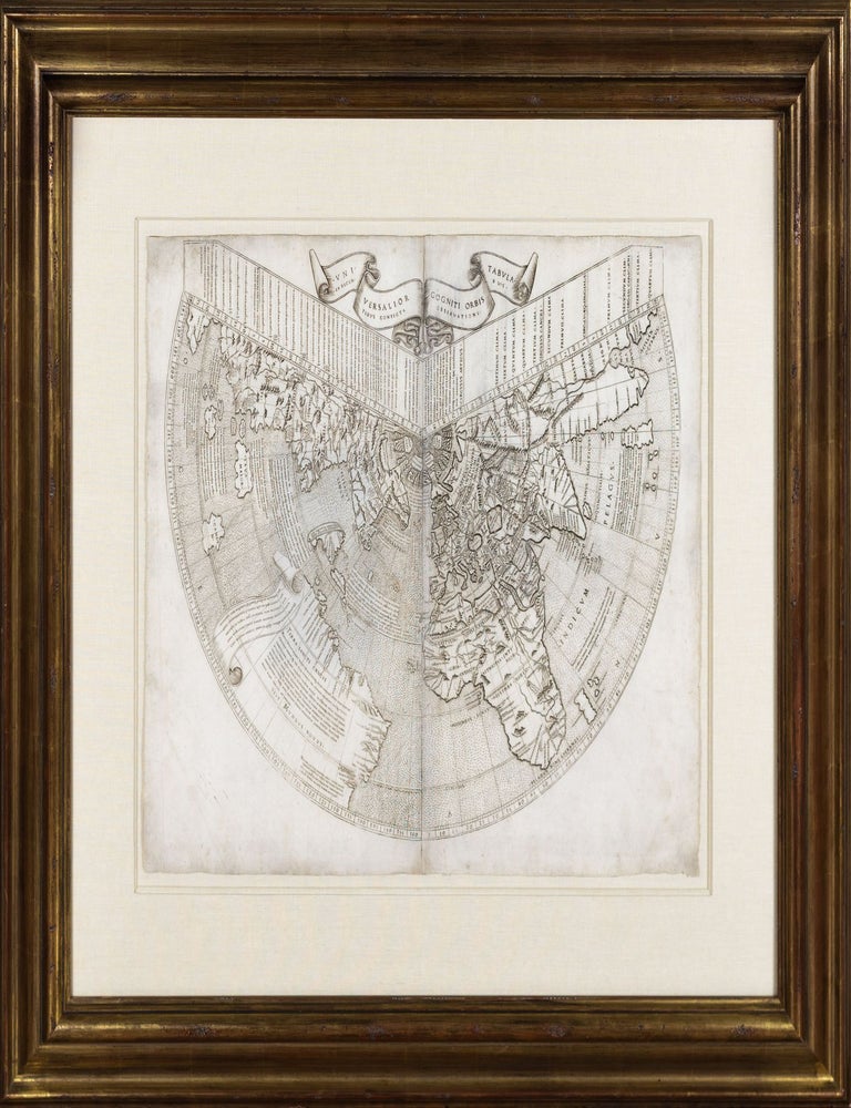 Item #JLR0689 Universalior cogniti orbis tabula. Johannes Ruysch.