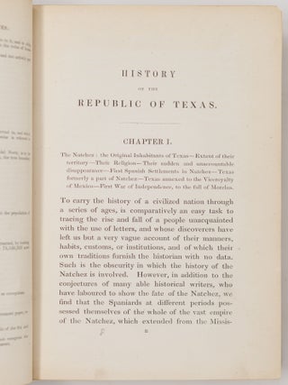 The history of the Republic of Texas, from the discovery of the country to the present time; and the cause of her separation from the Republic of Mexico. By N. Doran Maillard, Esq., barrister-at-law, of Texas
