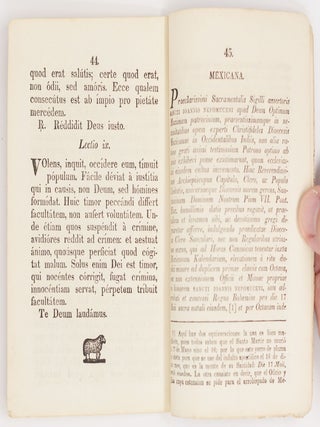 Officium proprium in festo S. Ioannis Nepomuceni martyris duplex II. classis cum octava