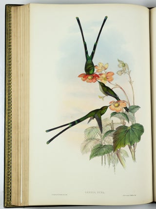 A monograph of the trochilidæ or family of humming-birds WITH A monograph of the trochilidæ or family of humming-birds by John Gould, F.R.S. completed after the author’s death by R. Bowdler Sharpe, F.L.S. &c., zoological department, British Museum. Supplement