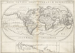 Speculum orientalis occidentalisque Indiæ navigationum; Quarum una Georgij à Spilbergen classis cum potestate Præfecti, altera Iacobi le Maire auspicijs imperioque directa, Annis 1614, 15, 16, 17, 18. Exhibens Noui in mare Australe transitus, incognitarumque hactenus terrarum ac gentium inuentionê: prælia aliquot terra marique commissa, expugnationesq; vrbium: vna cum duabus nouis utriusque Indiæ Historijs, Catalogo munitionum Hollandicarum, ducum & reliqui bellici apparatus, Fretisque quatuor: suis quæque figuris ac imaginibus illustrata