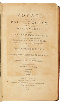 A voyage to the Pacific Ocean for making discoveries in the Northern Hemisphere: performed under the direction of Captains Cook, Clerke, and Gore, In the Years 1776, 1777, 1778, 1779, 1780. By Captain James Cook, F. R. S. and Captain James King, LL. D. and F. R. S. Illustrated with elegant plates, and a large chart