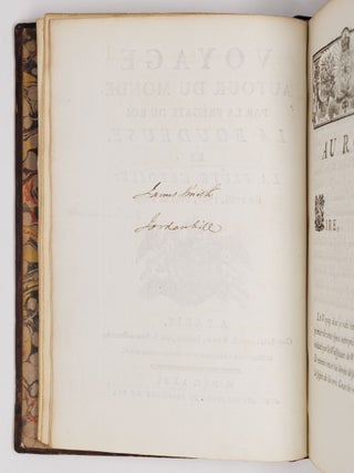Voyage autour du monde, par la fr&eacute;gate du roi la Boudeuse, et la fl&ucirc;te l'&Eacute;toile; En 1766, 17676, 1768 & 1769