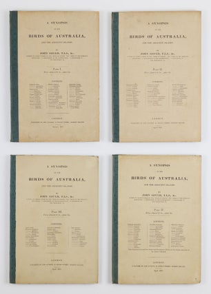 A synopsis of the birds of Australia, and the adjacent islands
