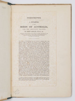 A synopsis of the birds of Australia, and the adjacent islands