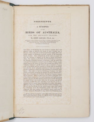 A synopsis of the birds of Australia, and the adjacent islands