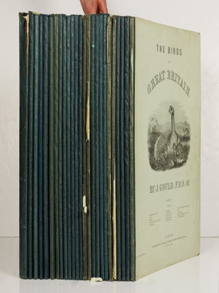 Item #JLR0718 The birds of Great Britain. John Gould