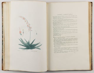 Plantarum succulentarum historia. Ou histoire naturelle des plantes grasses. Avec figures dessinées par P. J. Redouté et décrites par A. P. Décandolle