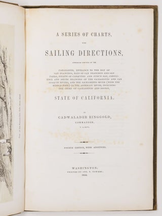 A series of charts, with sailing directions, embracing surveys of the Farallones, entrance to the Bay of San Francisco, Bays of San Francisco and San Pablo, Straits of Carquines and Suisun Bay, confluence and deltic branches of the Sacramento and San Joaquin Rivers, and the Sacramento River (with the Middle Fork) to the American River, including the cities of Sacramento and Boston, State of California