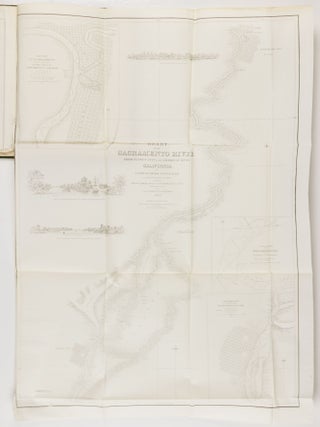 A series of charts, with sailing directions, embracing surveys of the Farallones, entrance to the Bay of San Francisco, Bays of San Francisco and San Pablo, Straits of Carquines and Suisun Bay, confluence and deltic branches of the Sacramento and San Joaquin Rivers, and the Sacramento River (with the Middle Fork) to the American River, including the cities of Sacramento and Boston, State of California
