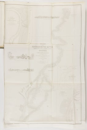 A series of charts, with sailing directions, embracing surveys of the Farallones, entrance to the Bay of San Francisco, Bays of San Francisco and San Pablo, Straits of Carquines and Suisun Bay, confluence and deltic branches of the Sacramento and San Joaquin Rivers, and the Sacramento River (with the Middle Fork) to the American River, including the cities of Sacramento and Boston, State of California