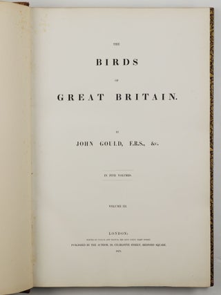 The birds of Great Britain