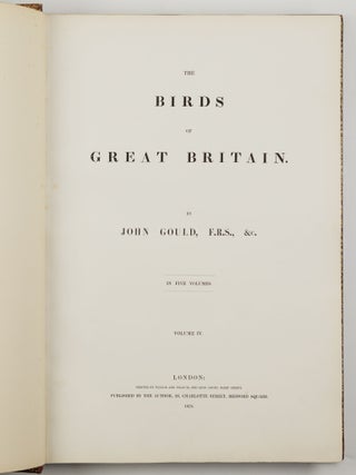 The birds of Great Britain