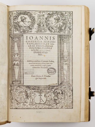 Ioannis Camertis minoritani, artium, et sacrae theologiae doctoris, in. C. Iulii Solini polyhistora enarrationes. Additus eiusdem Camertis Index, tum literarum ordine, tum rerum notabiliu[m] copia, perco[m]modus Studiosis BOUND WITH Pomponii Melae Hispani, Libri de situ orbis tres, adiectis IOachimi VAdiani Heluetii in eosdem Scholiis: Addita quoque in Geographia Catechesi: & Epistola Vadiani ad Agricola[m] digna lectu. Cum Indice summatim omnia complecte[n]te