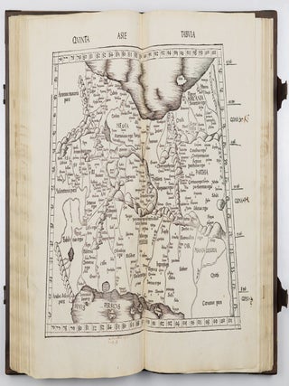 Claudii Ptolemei viri Alexandrini Mathematic&aelig; disciplinae Philosophio doctissimi Geographiae opus nouissima traductione e Graecorum archetypis castigatissime pressum: caeteris ante lucubratorum multo praestantius