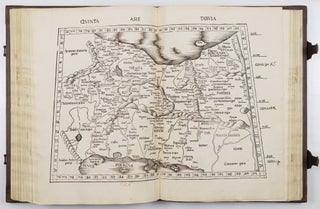 Claudii Ptolemei viri Alexandrini Mathematicæ disciplinae Philosophio doctissimi Geographiae opus nouissima traductione e Graecorum archetypis castigatissime pressum: caeteris ante lucubratorum multo praestantius