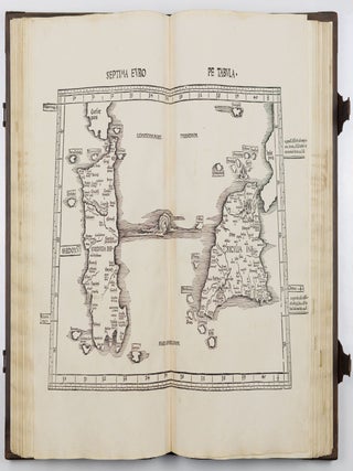 Claudii Ptolemei viri Alexandrini Mathematic&aelig; disciplinae Philosophio doctissimi Geographiae opus nouissima traductione e Graecorum archetypis castigatissime pressum: caeteris ante lucubratorum multo praestantius