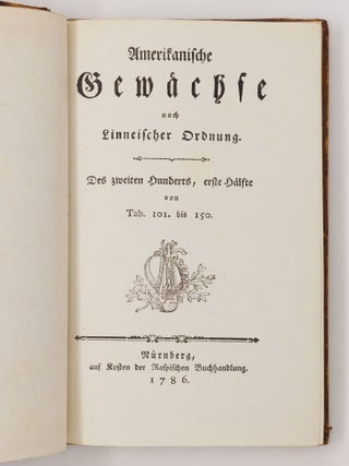 Dreyhundert auserlesene Amerikanische Gew&auml;chse nach Linneischer Ordnung