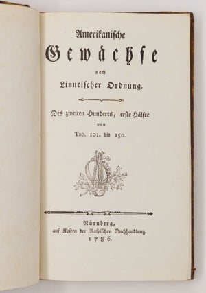 Dreyhundert auserlesene Amerikanische Gewächse nach Linneischer Ordnung