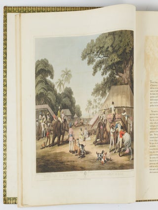 Oriental field sports; being a complete, detailed and accurate description of the wild sports of the East; and exhibiting, in a novel and interesting manner, the natural history of the elephant, the rhinoceros, the tiger, the leopard, the bear, the deer, the buffalo, the wolf, the wild hog, the jackall, the wild dog, the civet, and other undomesticated animals: as likewise the different species of feathered game, fishes, and serpents. . . The whole taken from the manuscript and designs of Captain Thomas Williamson, Who served upwards of Twenty Years in Bengal; the drawings by Samuel Howett, made uniform in size and engraved by the first artists under the direction of Edward Orme