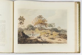 Oriental field sports; being a complete, detailed and accurate description of the wild sports of the East; and exhibiting, in a novel and interesting manner, the natural history of the elephant, the rhinoceros, the tiger, the leopard, the bear, the deer, the buffalo, the wolf, the wild hog, the jackall, the wild dog, the civet, and other undomesticated animals: as likewise the different species of feathered game, fishes, and serpents. . . The whole taken from the manuscript and designs of Captain Thomas Williamson, Who served upwards of Twenty Years in Bengal; the drawings by Samuel Howett, made uniform in size and engraved by the first artists under the direction of Edward Orme
