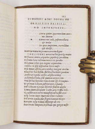 Pomponivs Mela. Ivlivs Solinvs. Itinerarivm Antonini Avg. Vibivs Seqvester. P. Victor de regionibus urbis Romæ. Dionysius Afer de Situ orbis Prisciano interprete