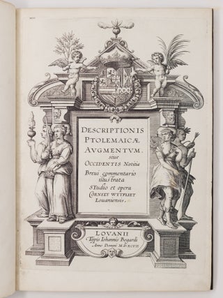 Descriptionis Ptolemaicæ Augmentum, sive Occidentis Notitia Brevi commentario illustrata STudio et opera Cornely Wytfliet Lovaniensis