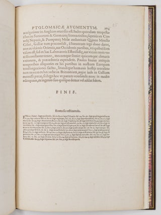 Descriptionis Ptolemaic&aelig; Augmentum, sive Occidentis Notitia Brevi commentario illustrata STudio et opera Cornely Wytfliet Lovaniensis