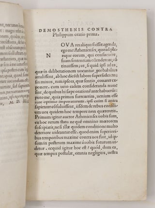 Demosthenis orationes quatuor contra Philippum, &Agrave; Paulo Manutio latinitate donat&aelig;