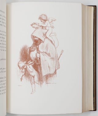 La rôtisserie de la Reine Pédauque illustrée par Auguste Leroux de 176 compositions gravées par Duplessis, Ernest Florian, Les deux Froment Gusman et Perrichon