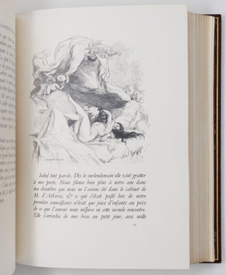 La rôtisserie de la Reine Pédauque illustrée par Auguste Leroux de 176 compositions gravées par Duplessis, Ernest Florian, Les deux Froment Gusman et Perrichon