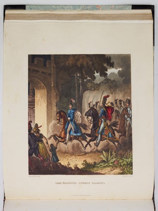 The wars of Wellington, a narrative poem; in fifteen cantos. Embellished with Six Engravings, coloured from the original paintings. By Dr. Syntax