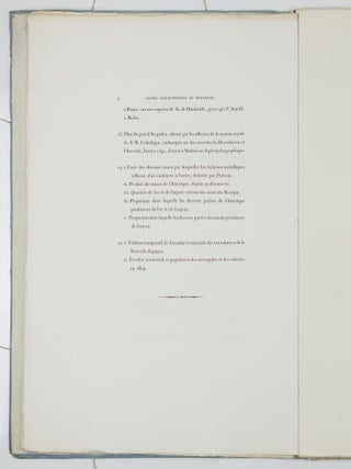 Atlas g&eacute;ographique et physique du Royaume de la Nouvelle-Espagne, fond&eacute; sur des observations astronomiques, des mesures trigonom&eacute;triques et des nivellemens barom&eacute;triques; Par Al. de Humboldt