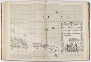 A map of the British Empire in America with the French and Spanish settlements adjacent thereto