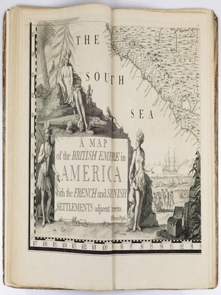 A map of the British Empire in America with the French and Spanish settlements adjacent thereto