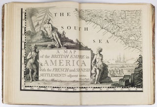 A map of the British Empire in America with the French and Spanish settlements adjacent thereto