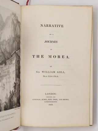 Narrative of a journey in the Morea